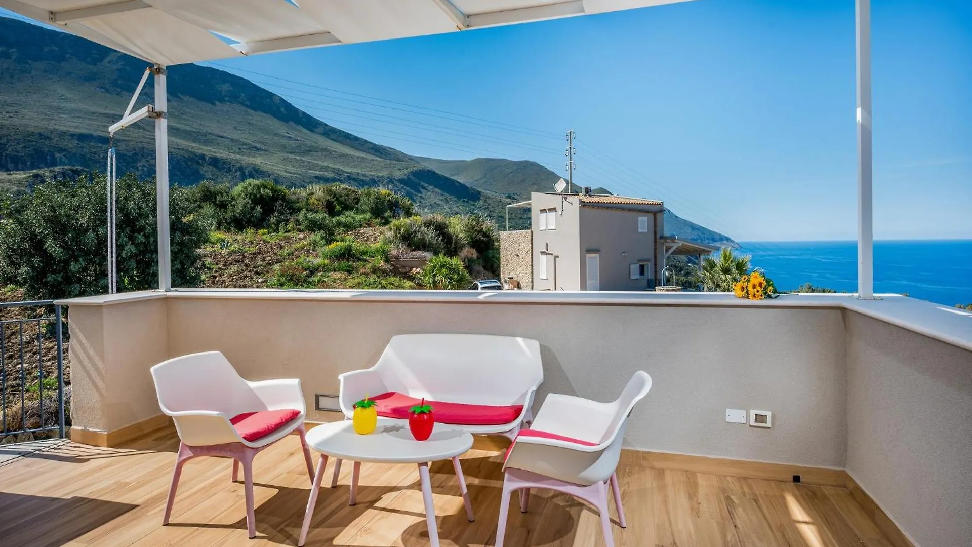 스코펠로 La Finestra Sul Mare Dello Zingaro 빌라 0*,