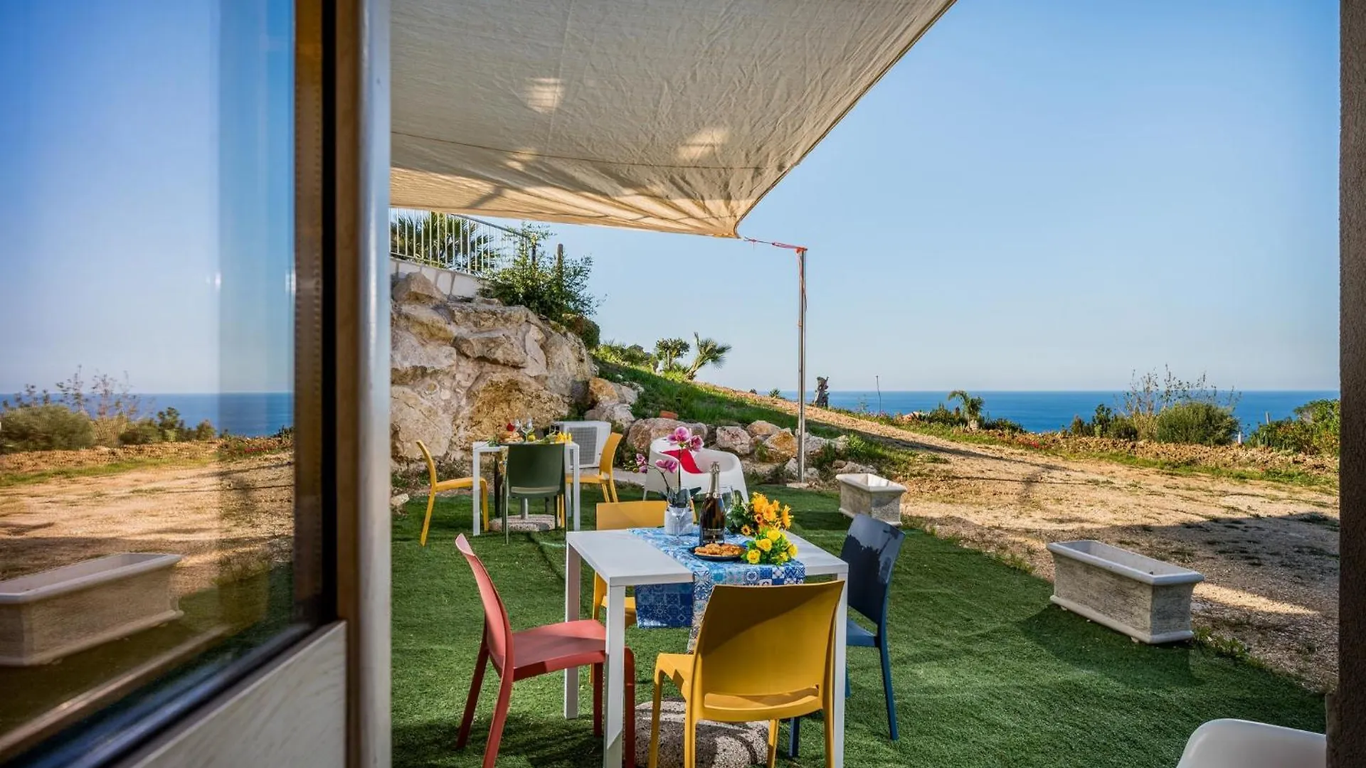 스코펠로 La Finestra Sul Mare Dello Zingaro 빌라