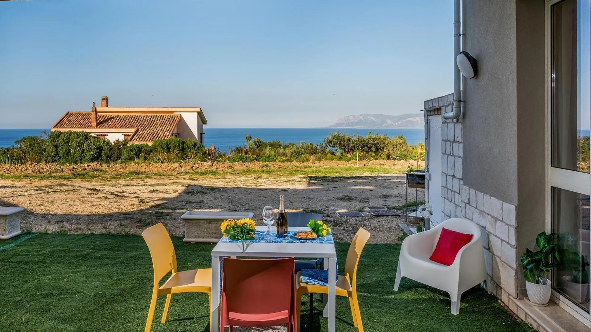 스코펠로 La Finestra Sul Mare Dello Zingaro 빌라 펜션
