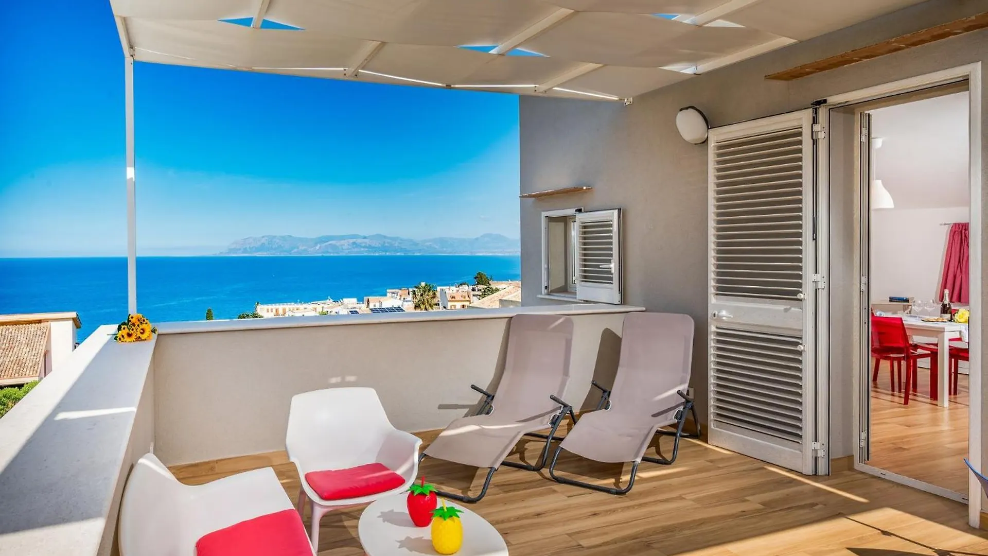 스코펠로 La Finestra Sul Mare Dello Zingaro 빌라 펜션