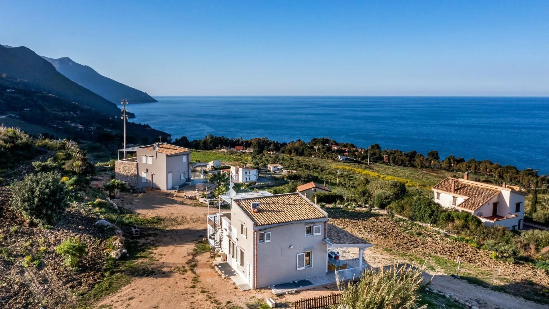 스코펠로 La Finestra Sul Mare Dello Zingaro 빌라 펜션