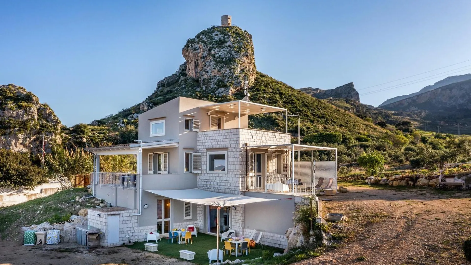 스코펠로 La Finestra Sul Mare Dello Zingaro 빌라